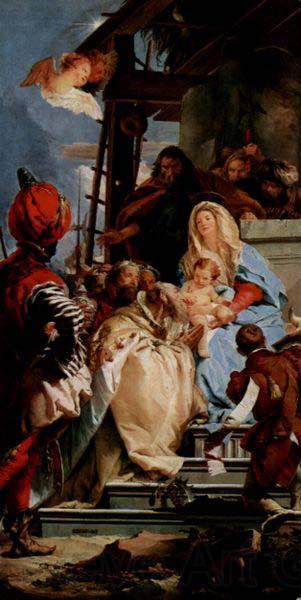 Giovanni Battista Tiepolo Anbetung der Heiligen Drei Konige